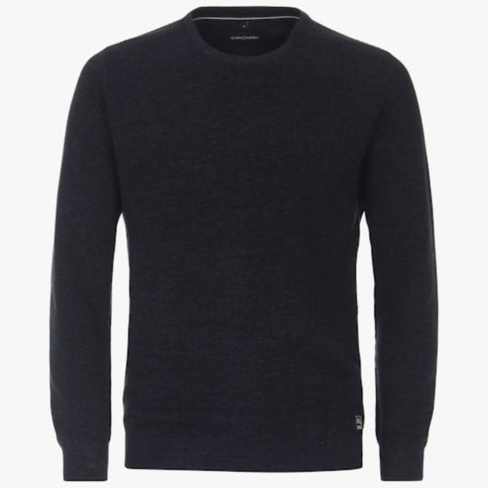 CASA MODA DARK BLUE MEN LONG SLEEVE TSHIRT